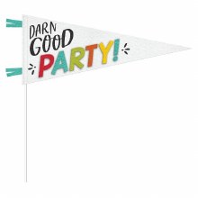 Over the Hill Pennant Felt