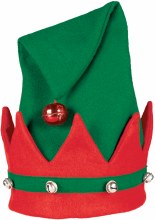 Hat Elf w/ Bells