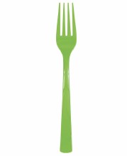 Lime Green Forks 18ct