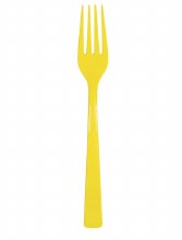 Neon Yellow Forks 18ct