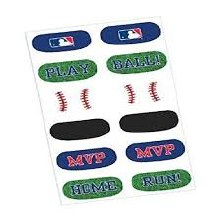 Baseball Tattoo Favors 12ct