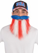 Patriotic Beard RWB
