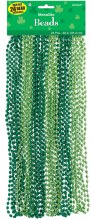 St. Patrick's Day 30in. Beaded Necklaces ~ 24 Pack