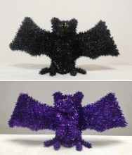 Halloween 3D Bat Tabletop Asst