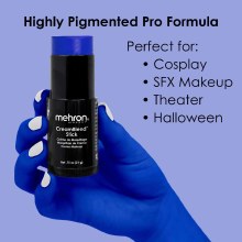 Mehron Creamblend Stick Blue