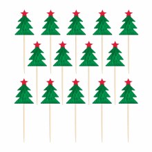 Christmas Tree Honeycomb Picks