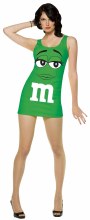 M&M Grn Tank Dress Adult