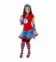 Thing 1&2 Adlt LG/XL Tutu Cstm