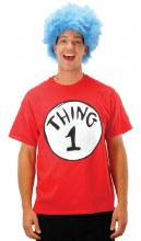 Thing 1 Adult Costume Kit Lg