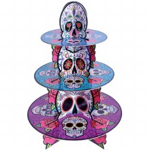 Day Of The Dead Cupcake Stand