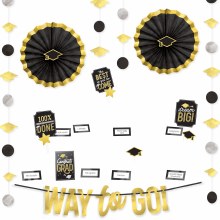 Grad Buffet Deco Kit B/S/G