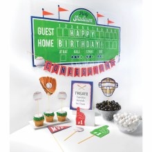 Baseball Buffet Decorating Kit