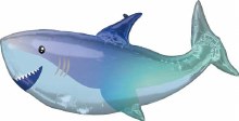 Ocean • Shark, Great White • Jumbo 38in. Mylar Helium Balloon