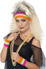 Neon Sweatband Set