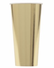 Paper Cup Gold 20oz 6ct