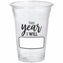 NYE This Year 16oz Plastic Tumblers