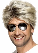80s Street Wig Ash Blonde