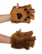 Paws Fingerless Brown