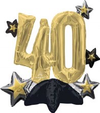AirFill Celebrate Age 40 20"