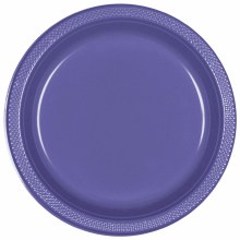 New Purple 10in Plastic Plates