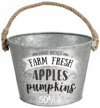 Bucket Metal Fall Med
