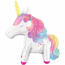 Air-Filled Unicorn Decoration