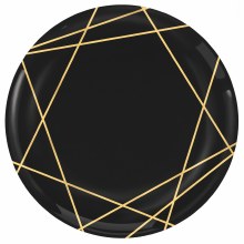 Plate 7.5" Gold Geo