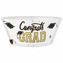 Congrats Grad Serving Bowl