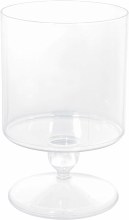 Cylender Jar Medium Clear