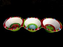 Cocktail Party Dip Platter ~ 15"x5"