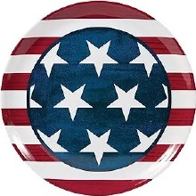 Platter Patriotic Round