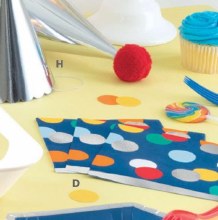 Happy Birthday Dots BNaps 16ct