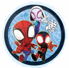 Spidey and His Amazing Friends • Standard 17" Mylar Helium Balloon