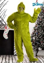 Grinch Open Face Adult Plus/2X