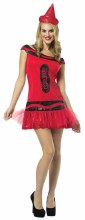 Crayola Red Dress OS