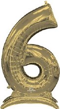 Airfill Megaloon 54in Gold "6"