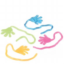Glitter Sticky Hands 72pc