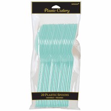 Robins Egg Blue Spoons 20ct