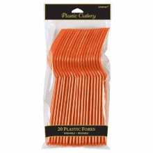 Orange Peel Forks 20ct