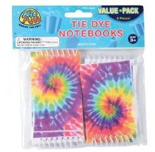 Tie Dye Notebook 8pk