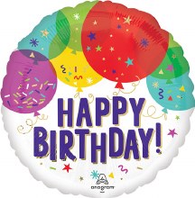 MYLR HB Balloon Party 17"