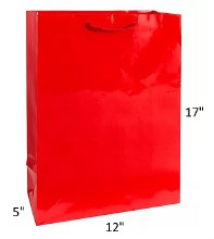 Gift Bag Red XL