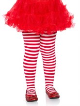 Tights Child Med Red/Wht