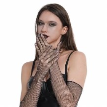 Fishnet Gloves BL Rhinestone