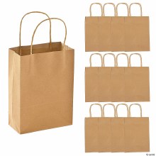 Craft Bag Medium Brown 12ct