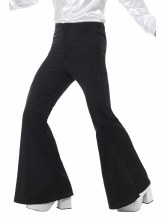 Trousers Flared Blk L