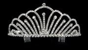 Tiara Crystal Scalloped