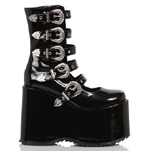 Boot  Ash Buckle Blk 7