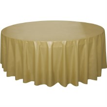 Gold Round Tablecover