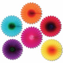 Flower Fans Mini 6in